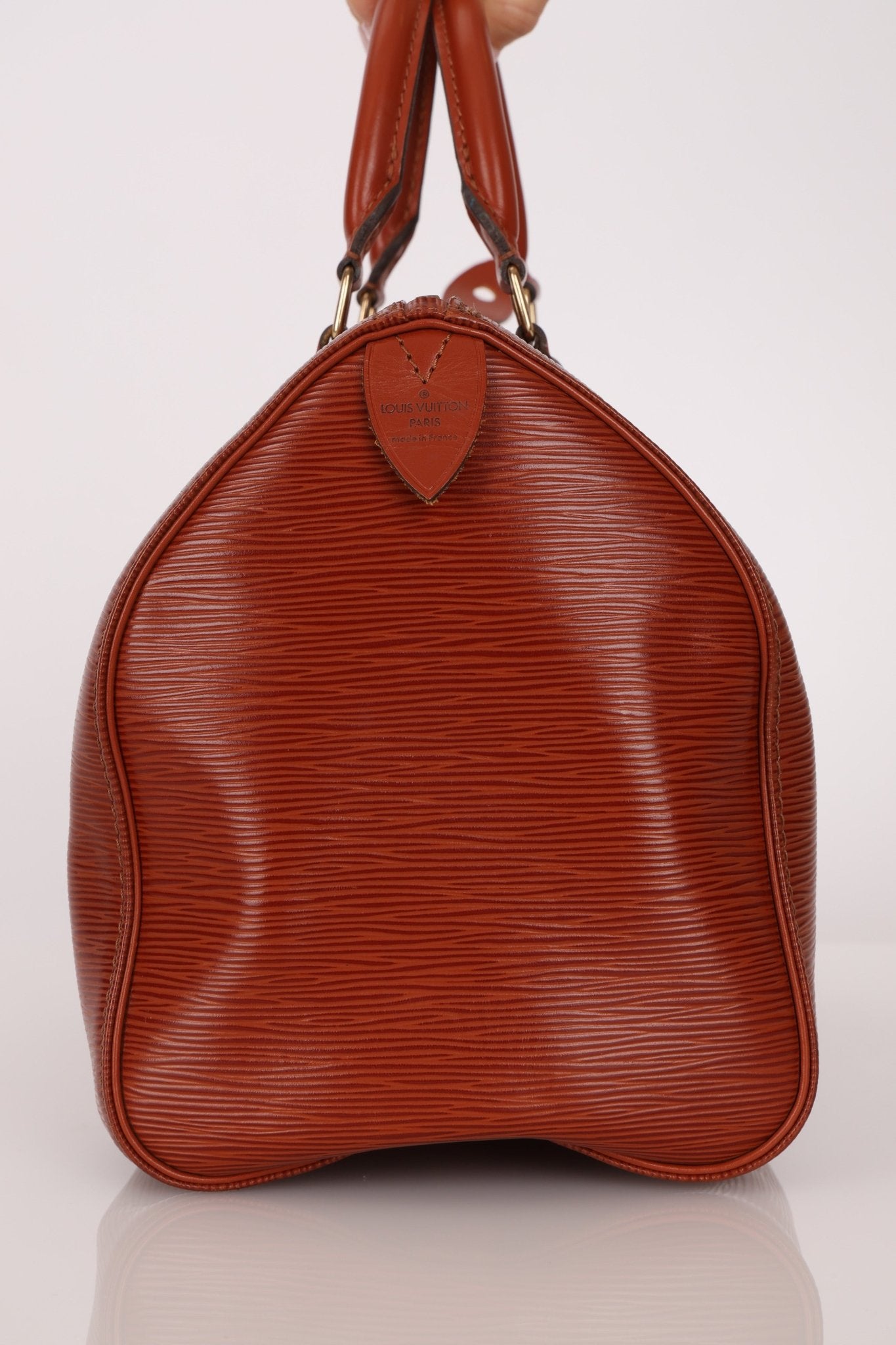 Louis Vuitton Kenyan Brown Epi Speedy 30 Bag - FashioNica