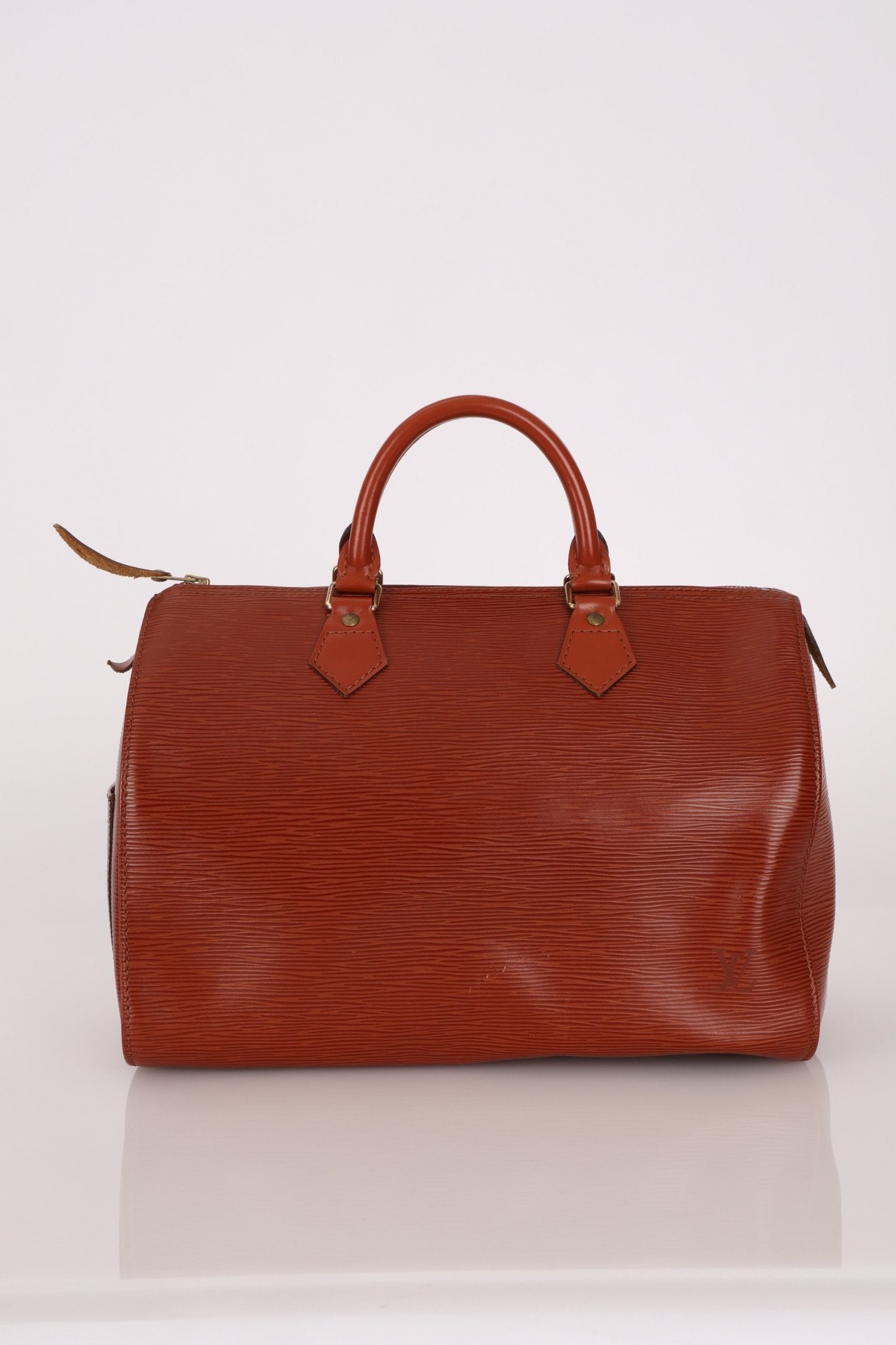 Louis Vuitton Kenyan Brown Epi Speedy 30 Bag - FashioNica