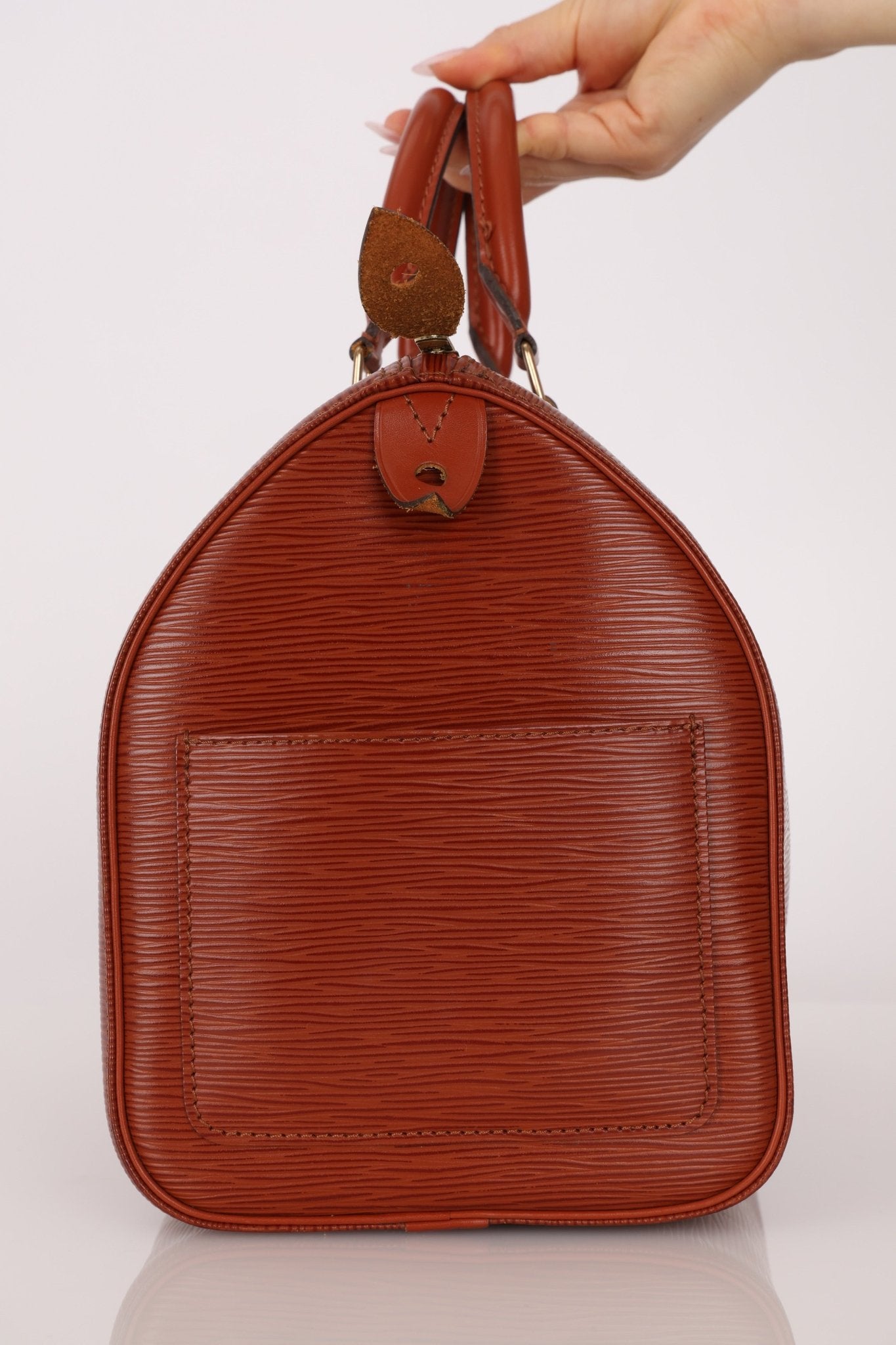 Louis Vuitton Kenyan Brown Epi Speedy 30 Bag - FashioNica