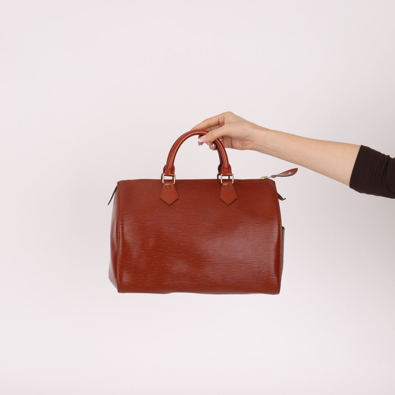 Louis Vuitton Kenyan Brown Epi Speedy 30 Bag - FashioNica