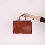 Louis Vuitton Kenyan Brown Epi Speedy 30 Bag - FashioNica