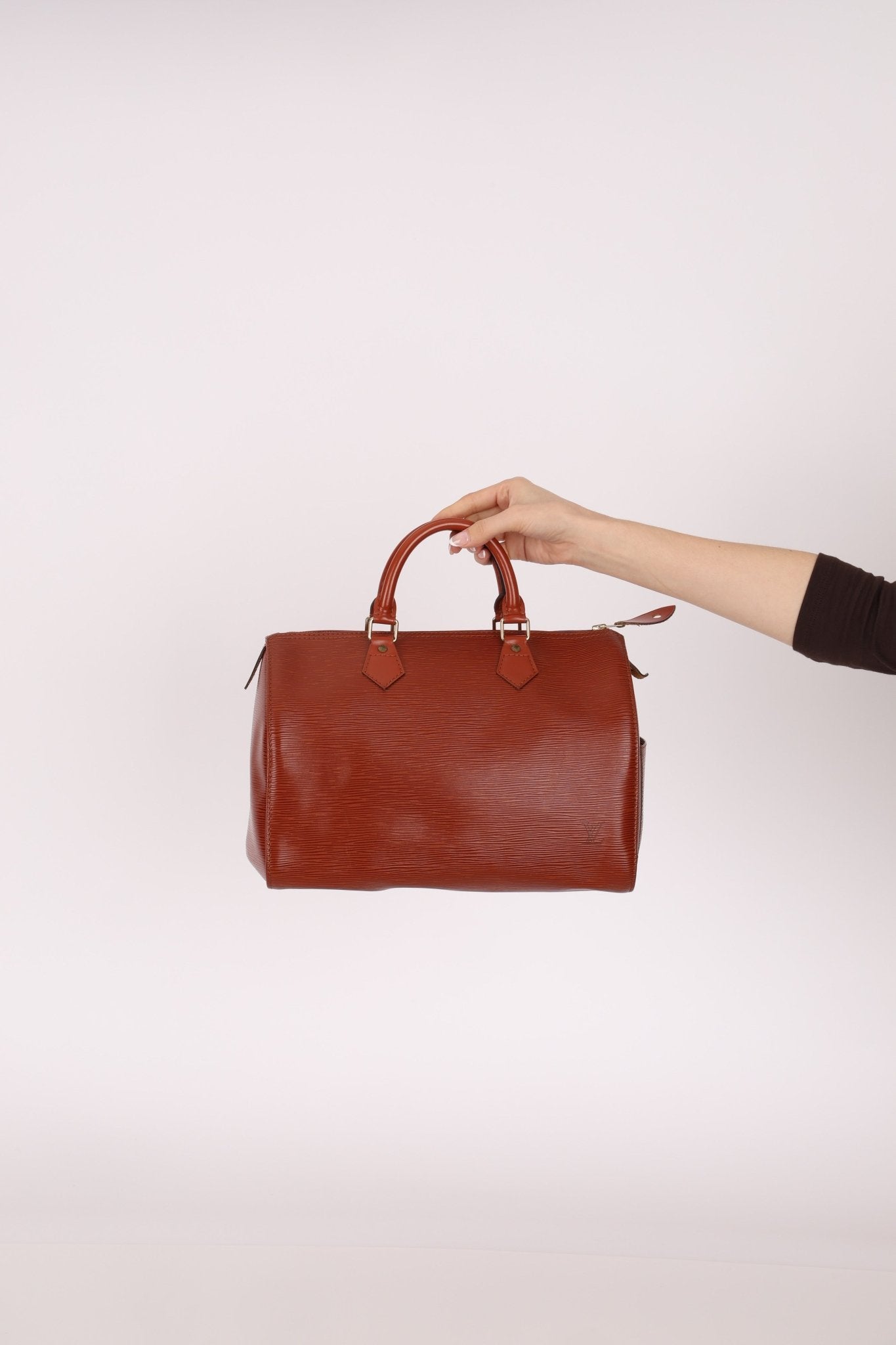 Louis Vuitton Kenyan Brown Epi Speedy 30 Bag - FashioNica