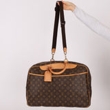 Louis Vuitton Monogram 24 Heures Alize Travel Bag w Strap - FashioNica