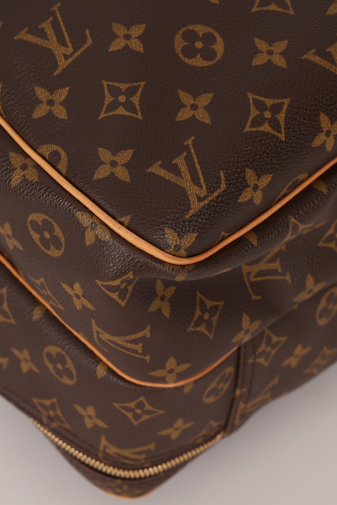 Louis Vuitton Monogram 24 Heures Alize Travel Bag w Strap - FashioNica