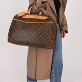 Louis Vuitton Monogram 24 Heures Alize Travel Bag w Strap - FashioNica