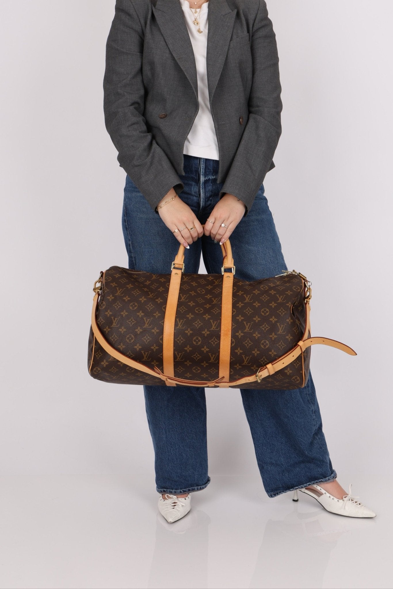 Louis Vuitton Monogram Bandouliere Keepall 50 - FashioNica