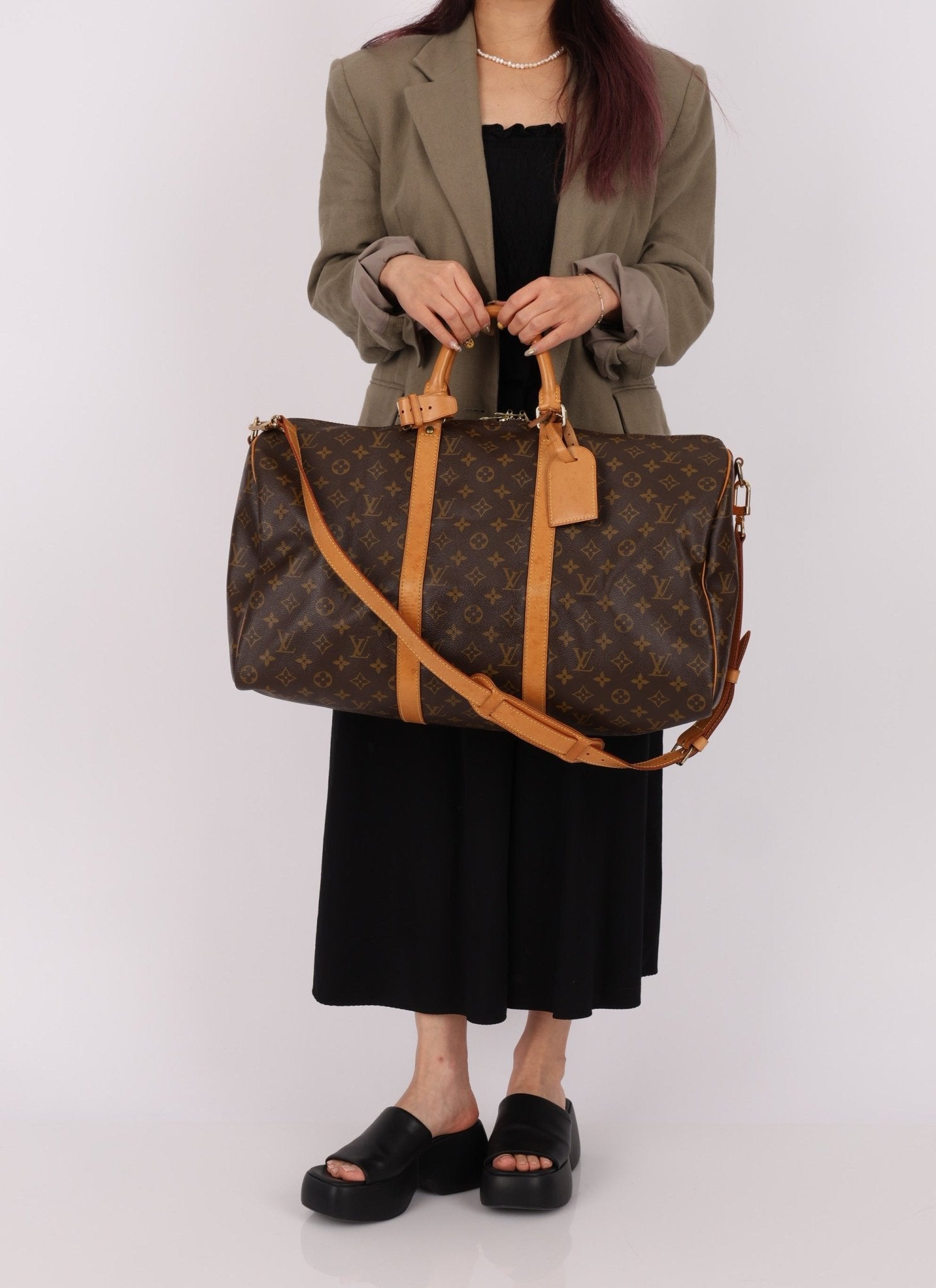 Louis Vuitton Monogram Bandouliere Keepall 50 - FashioNica