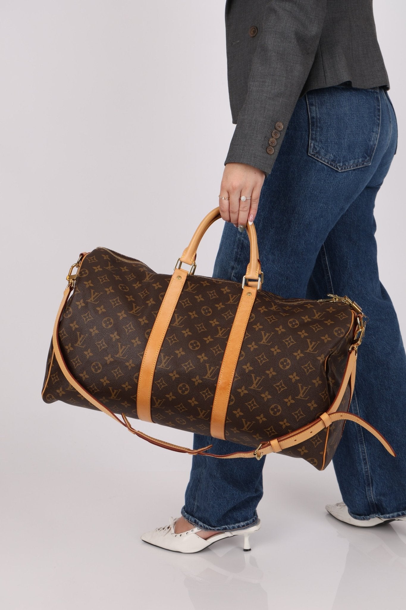 Louis Vuitton Monogram Bandouliere Keepall 50 - FashioNica