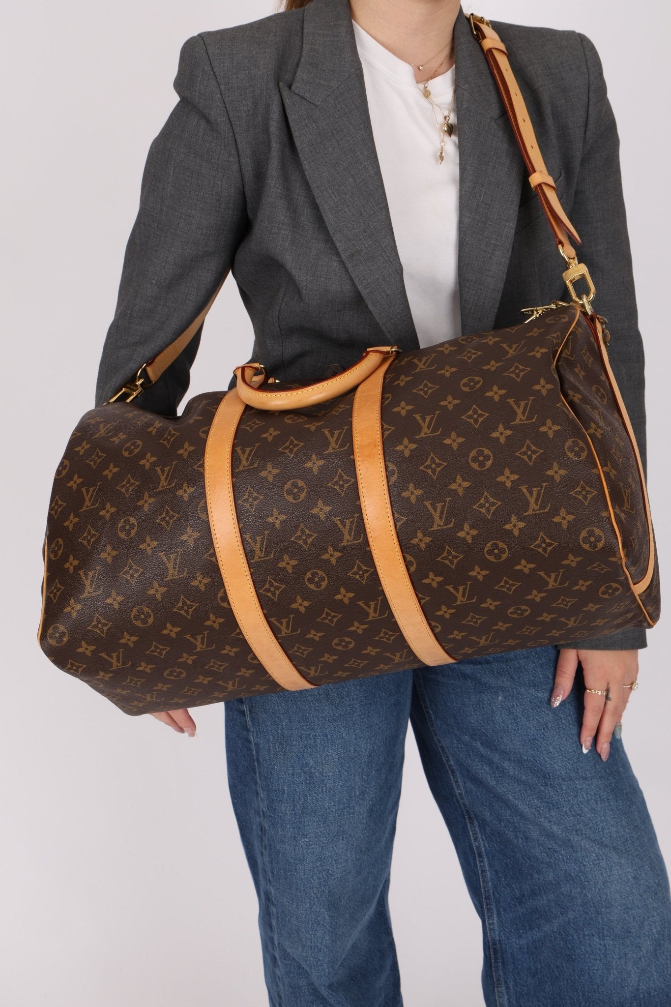 Louis Vuitton Monogram Bandouliere Keepall 50 - FashioNica