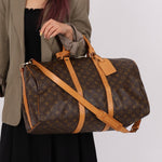 Louis Vuitton Monogram Bandouliere Keepall 50 - FashioNica