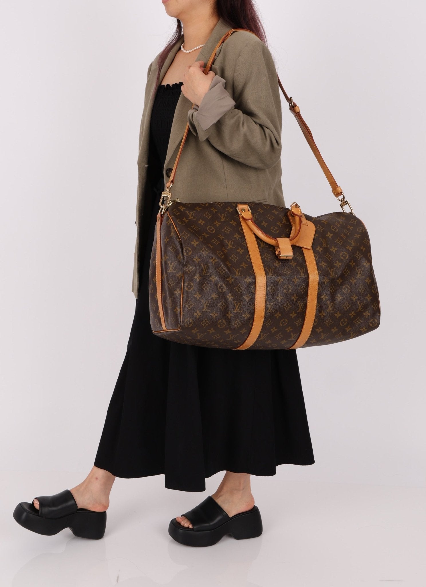 Louis Vuitton Monogram Bandouliere Keepall 50 - FashioNica