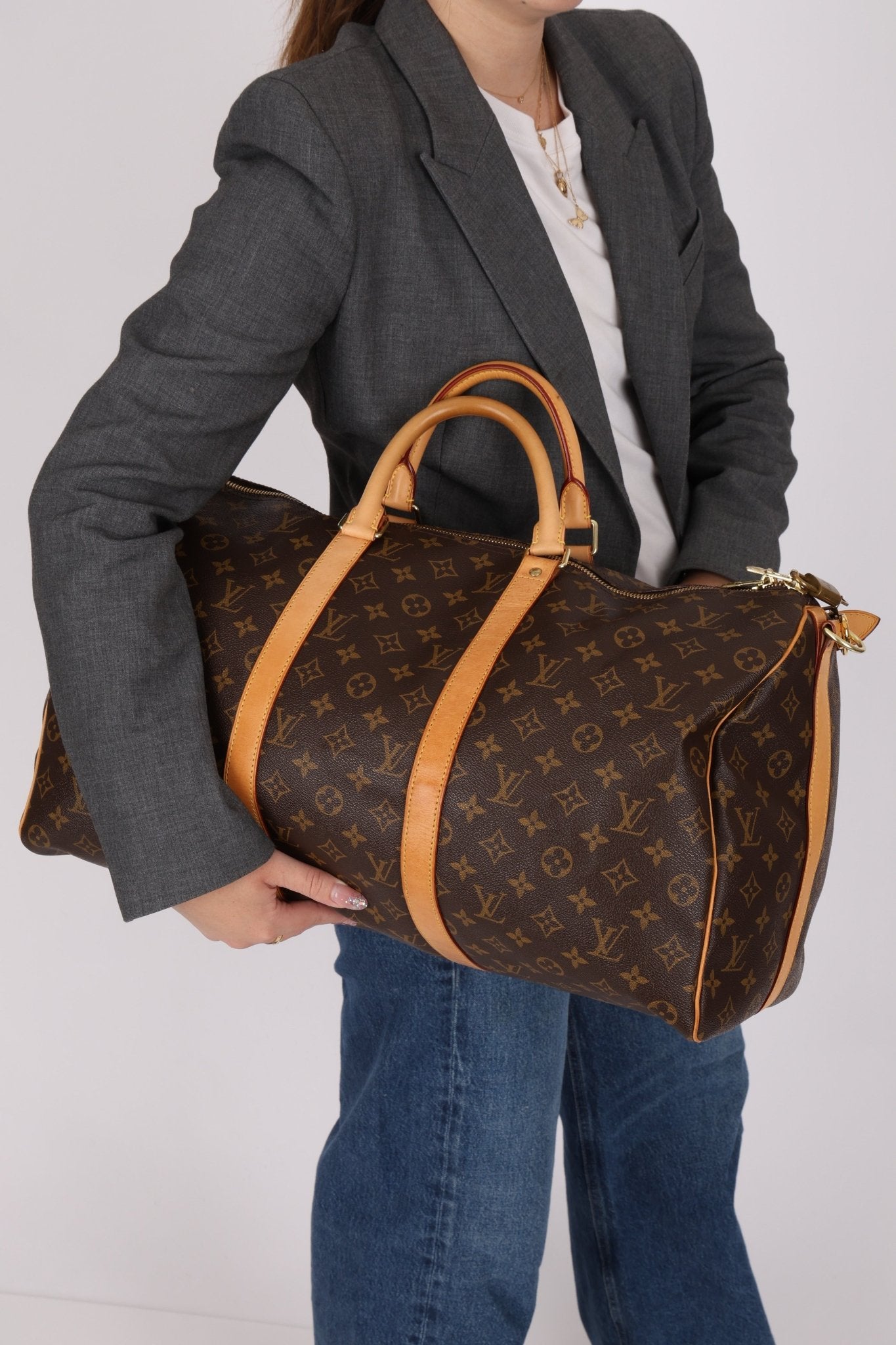 Louis Vuitton Monogram Bandouliere Keepall 50 - FashioNica