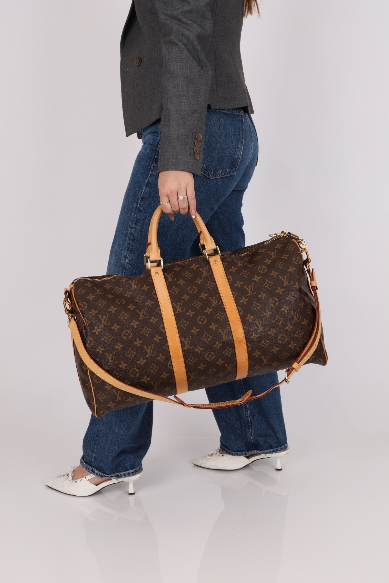 Louis Vuitton Monogram Bandouliere Keepall 50 - FashioNica
