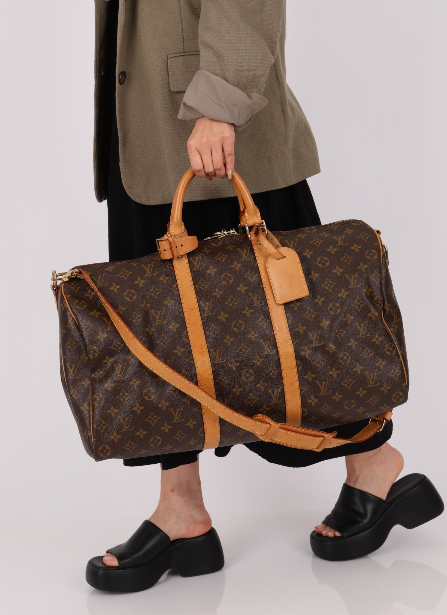 Louis Vuitton Monogram Bandouliere Keepall 50 - FashioNica
