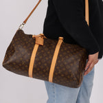 Louis Vuitton Monogram Bandouliere Keepall 50 - FashioNica