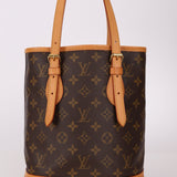 Louis Vuitton Monogram Bucket Bag with Louis Vuitton Mini Pouch - FashioNica