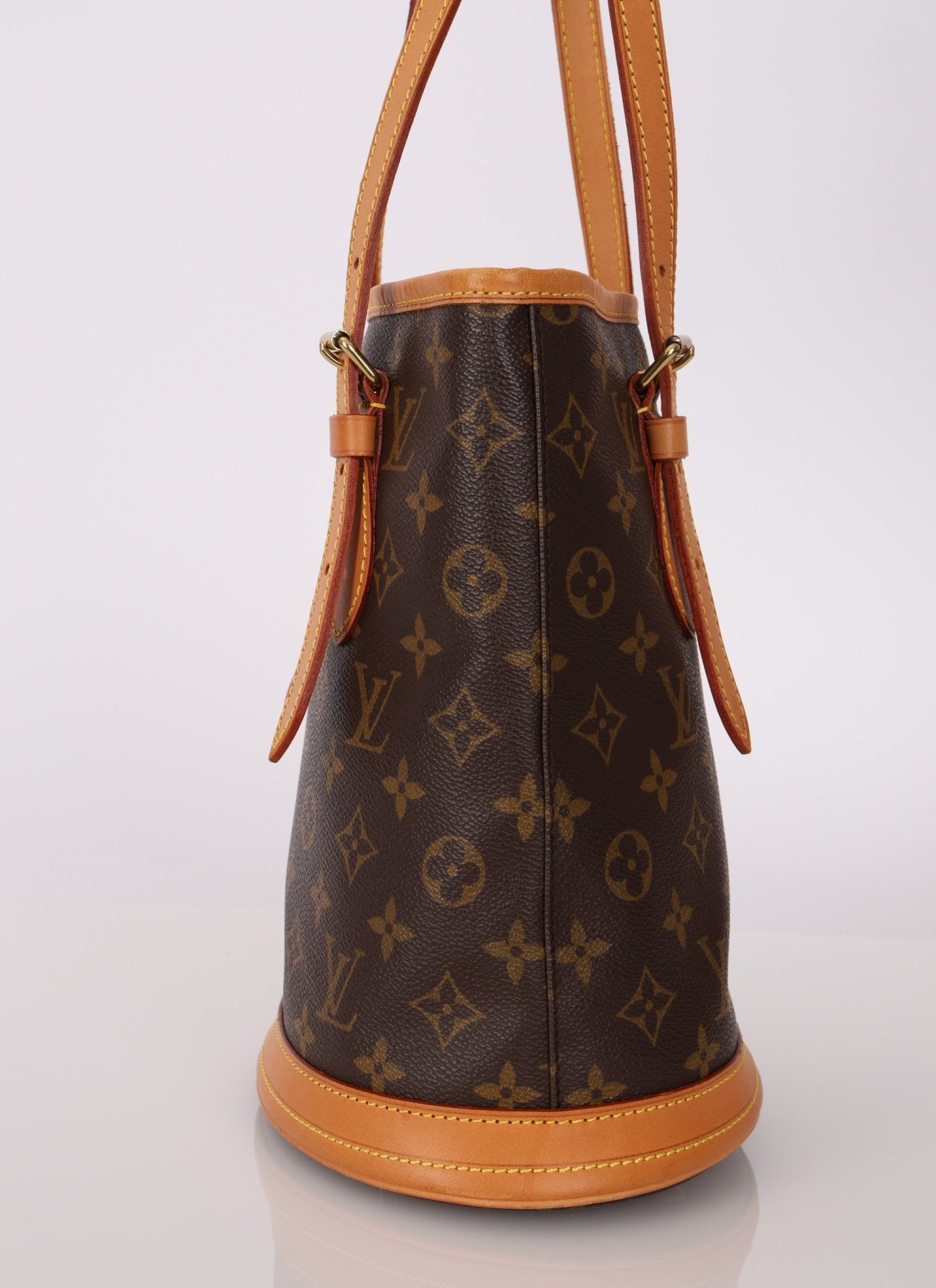 Louis Vuitton Monogram Bucket Bag with Louis Vuitton Mini Pouch - FashioNica