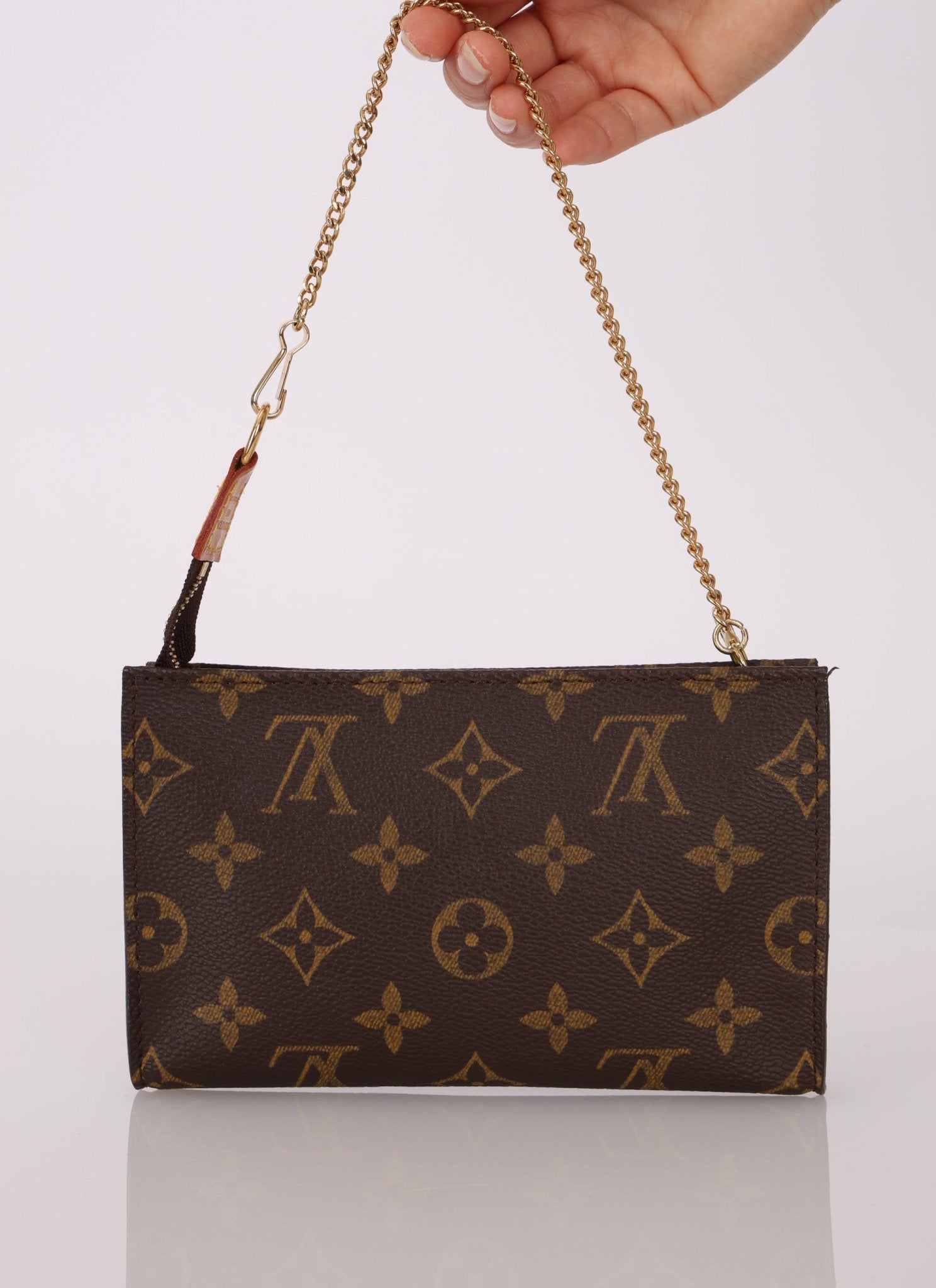 Louis Vuitton Monogram Bucket Bag with Louis Vuitton Mini Pouch - FashioNica