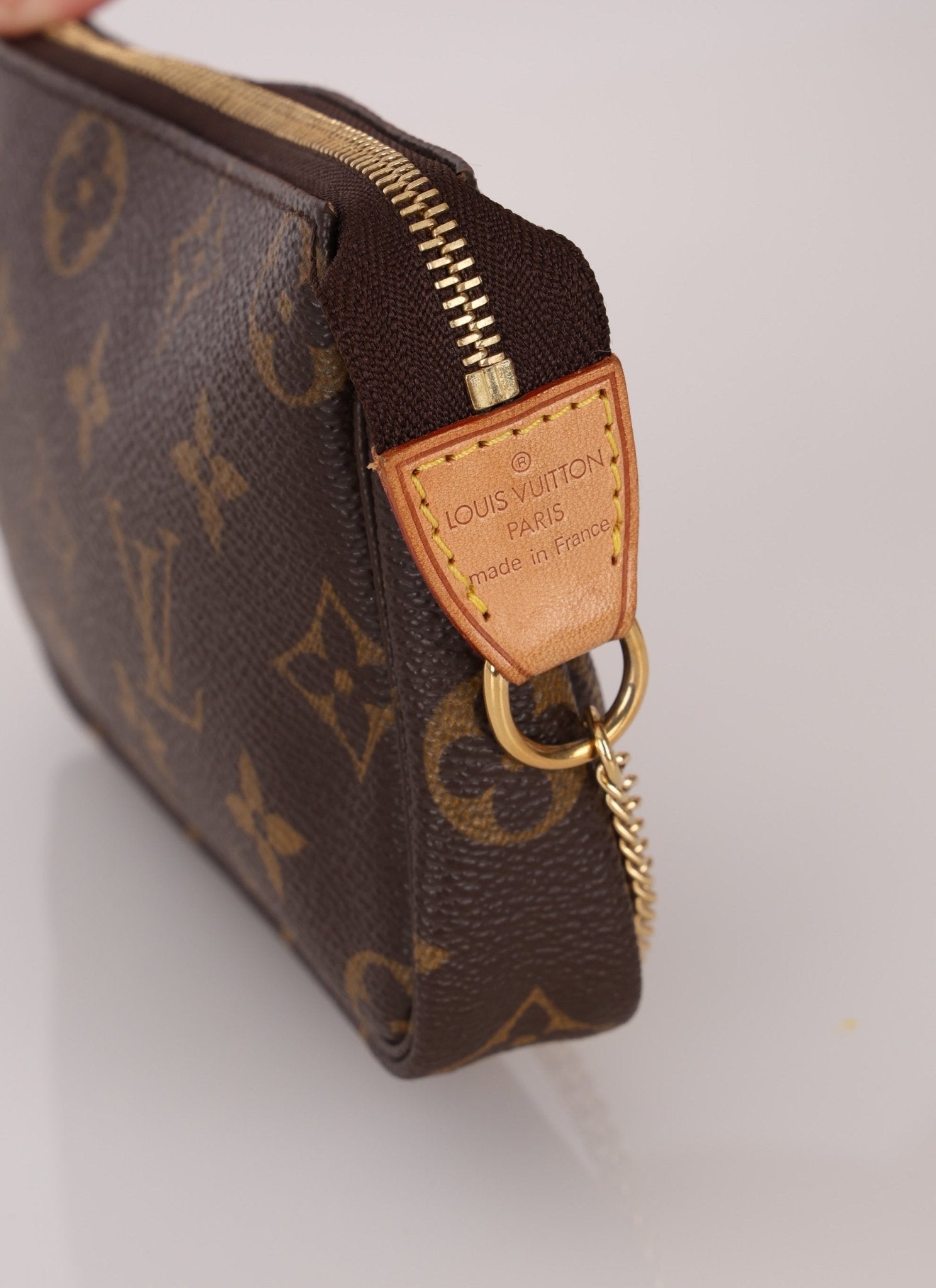 Louis Vuitton Monogram Chain Mini Pochette - FashioNica