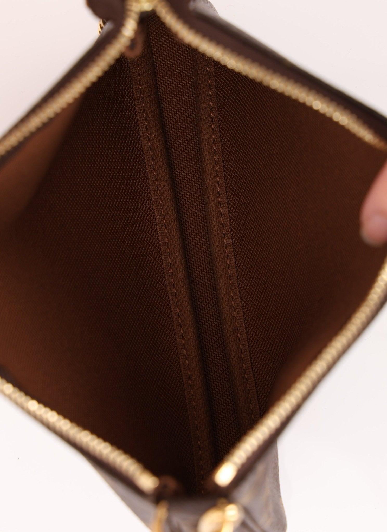 Louis Vuitton Monogram Chain Mini Pochette - FashioNica