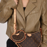 Louis Vuitton Monogram Croissant PM w/ Micro Croissant - FashioNica