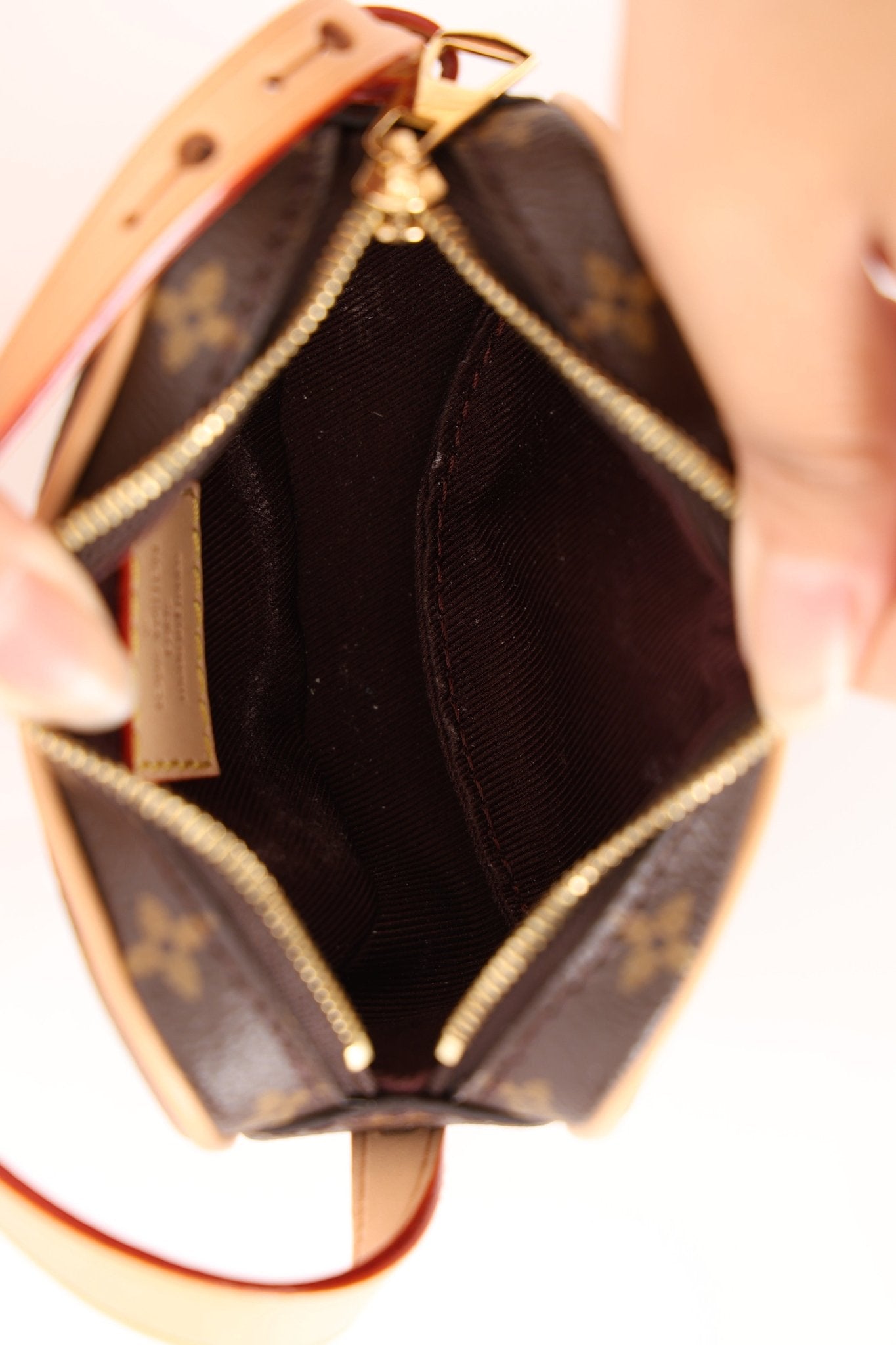 Louis Vuitton Monogram Croissant PM w/ Micro Croissant - FashioNica