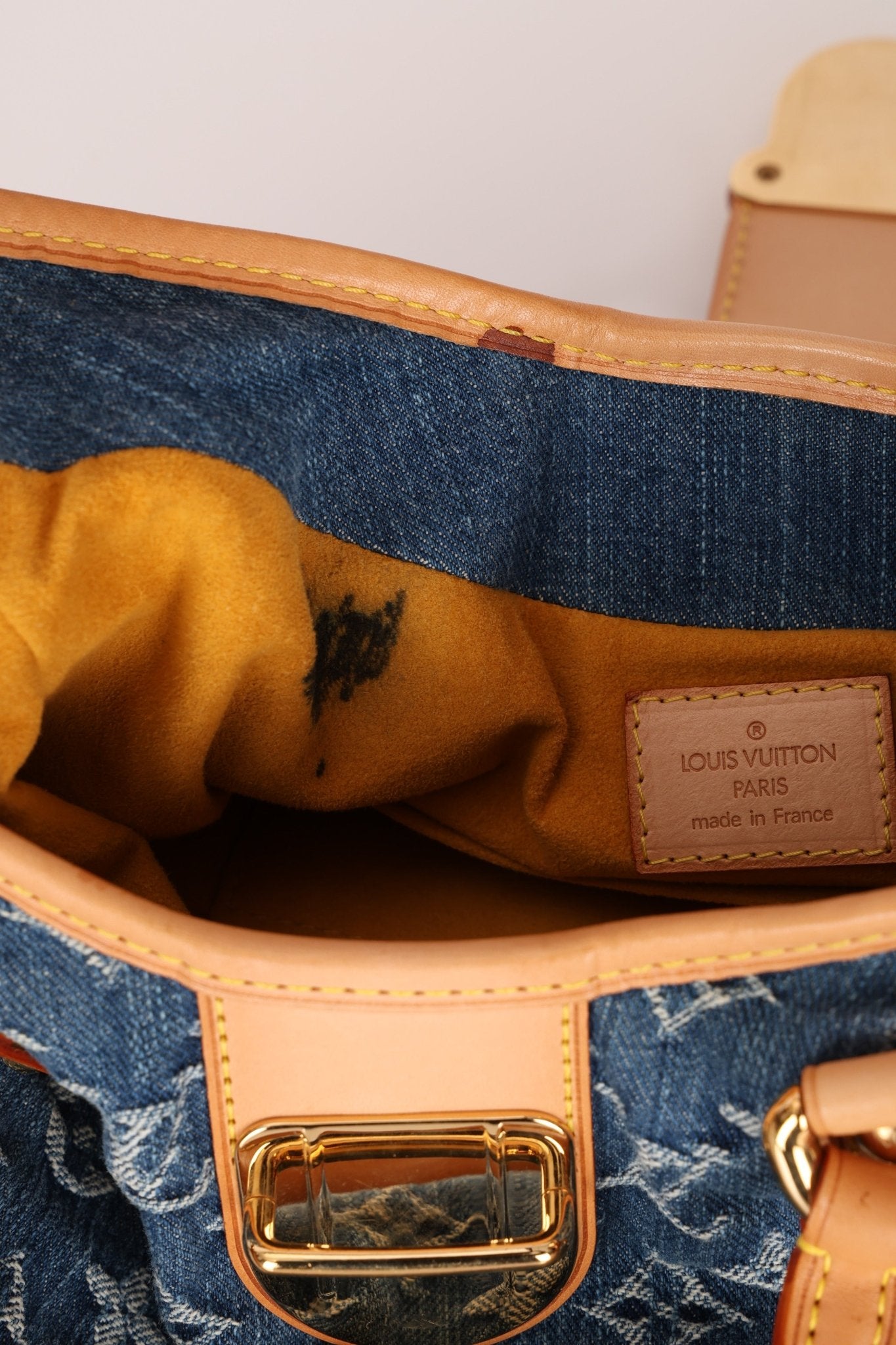 Louis Vuitton Monogram Denim Pleaty - FashioNica