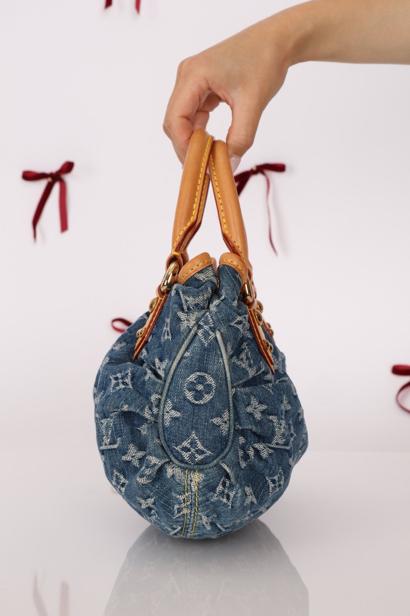 Louis Vuitton Monogram Denim Pleaty - FashioNica