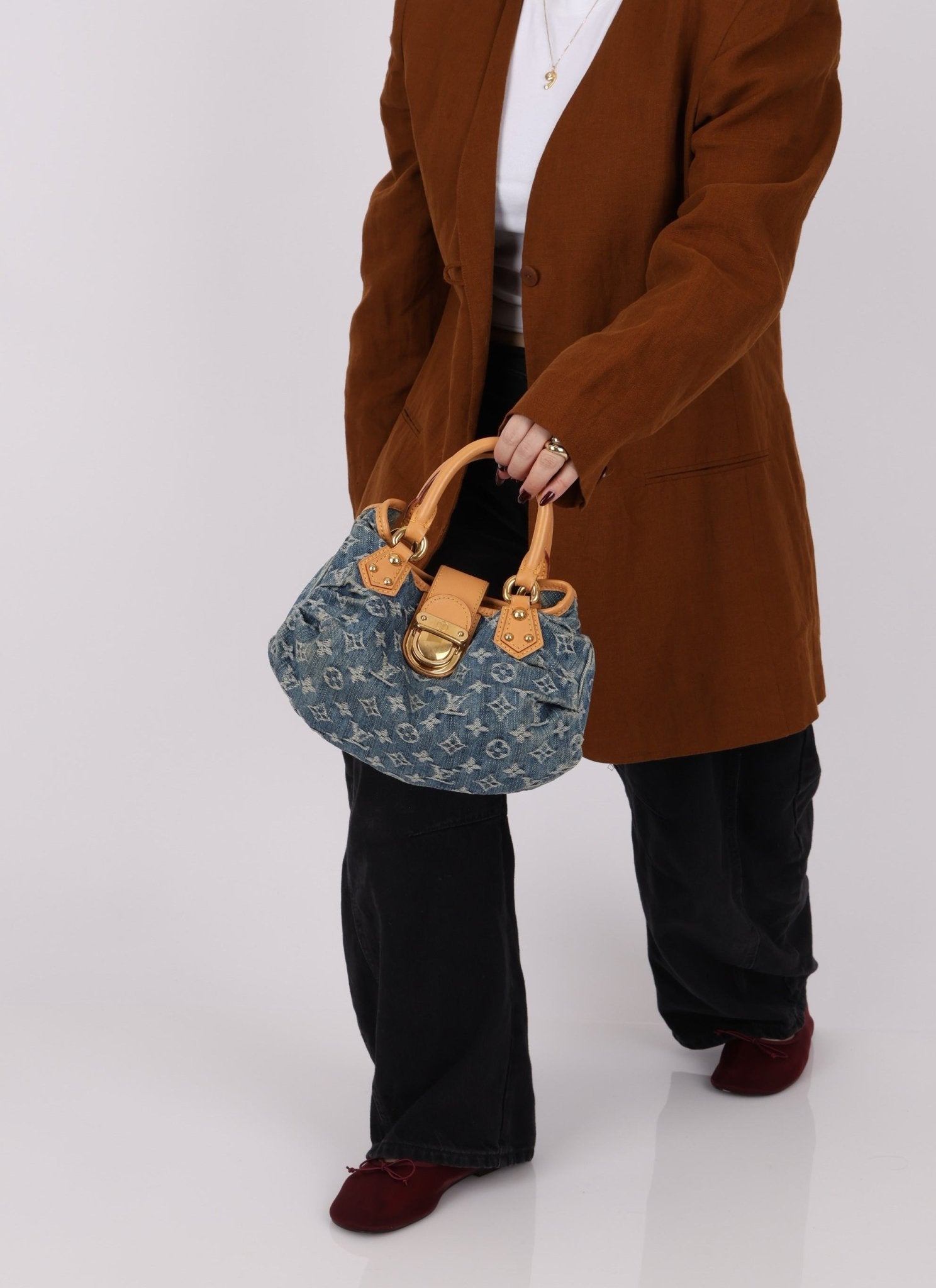 Louis Vuitton Monogram Denim Pleaty - FashioNica