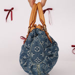 Louis Vuitton Monogram Denim Pleaty - FashioNica