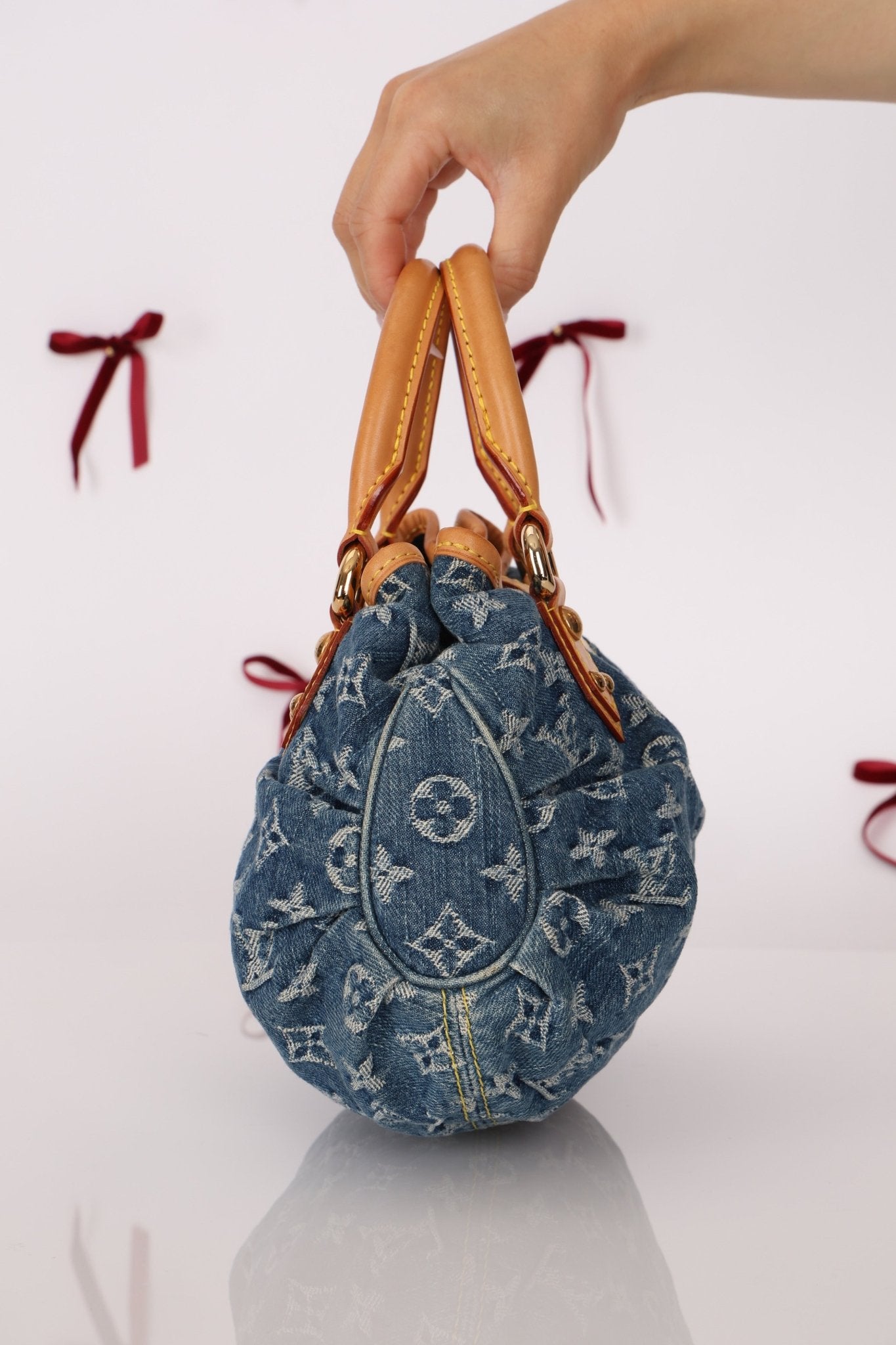 Louis Vuitton Monogram Denim Pleaty - FashioNica