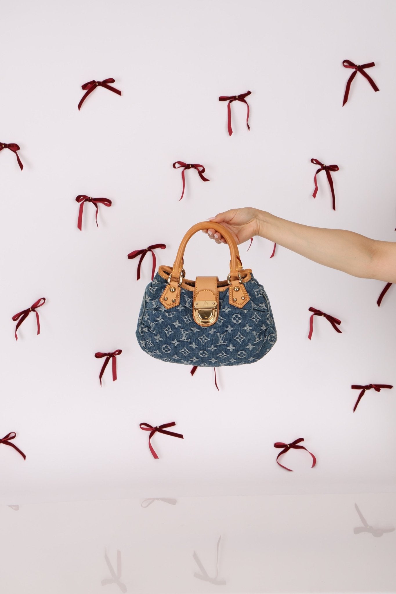 Louis Vuitton Monogram Denim Pleaty - FashioNica