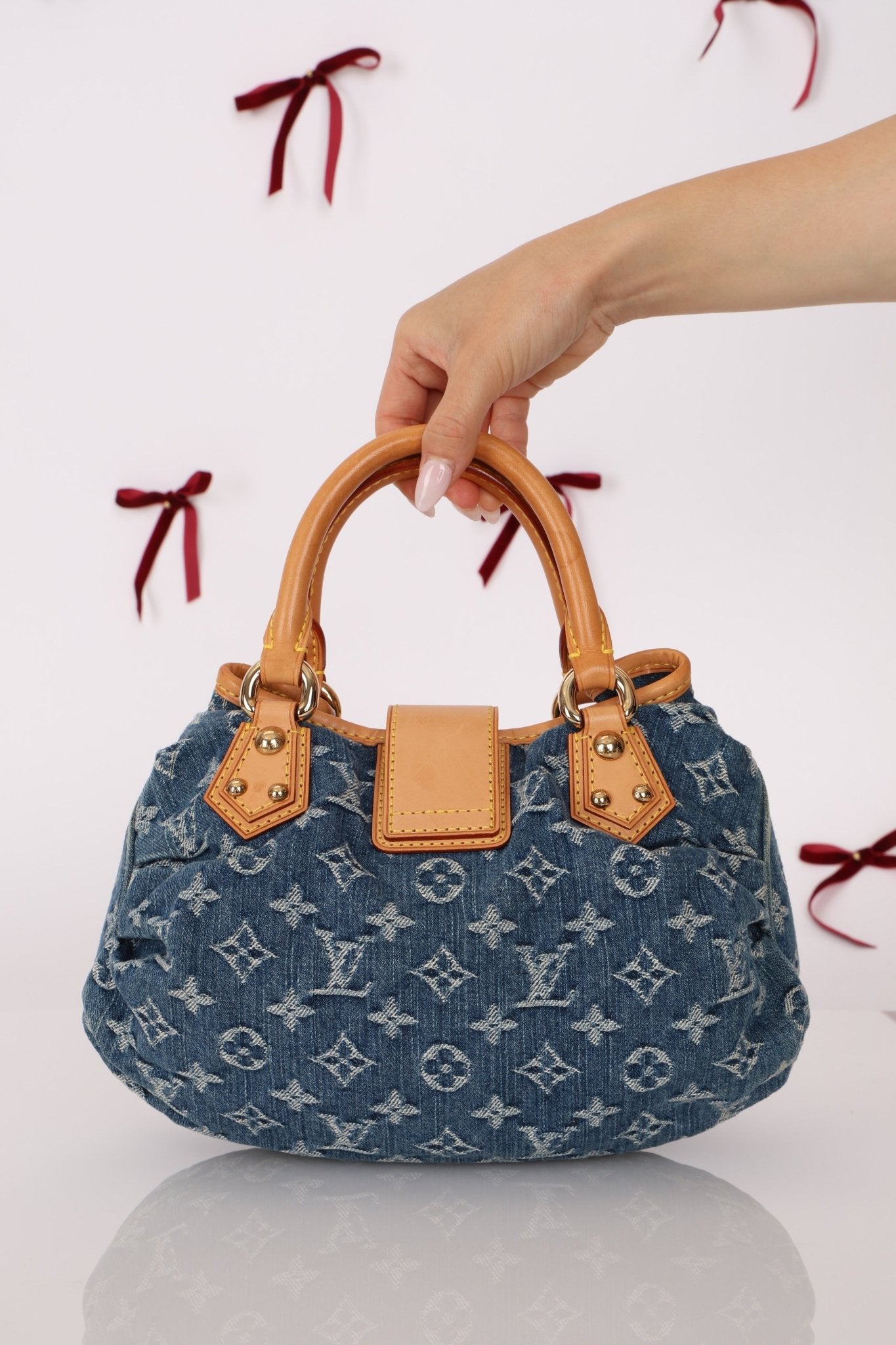 Louis Vuitton Monogram Denim Pleaty - FashioNica