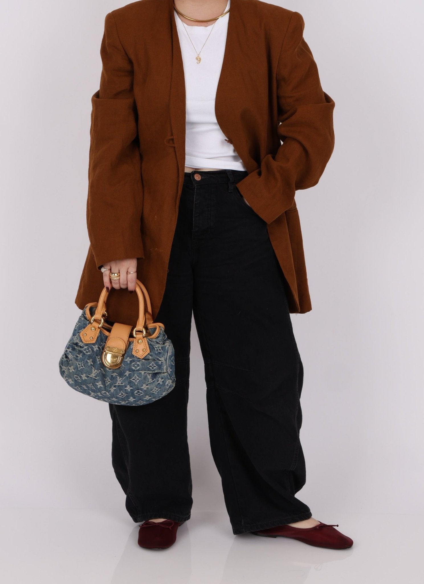 Louis Vuitton Monogram Denim Pleaty - FashioNica