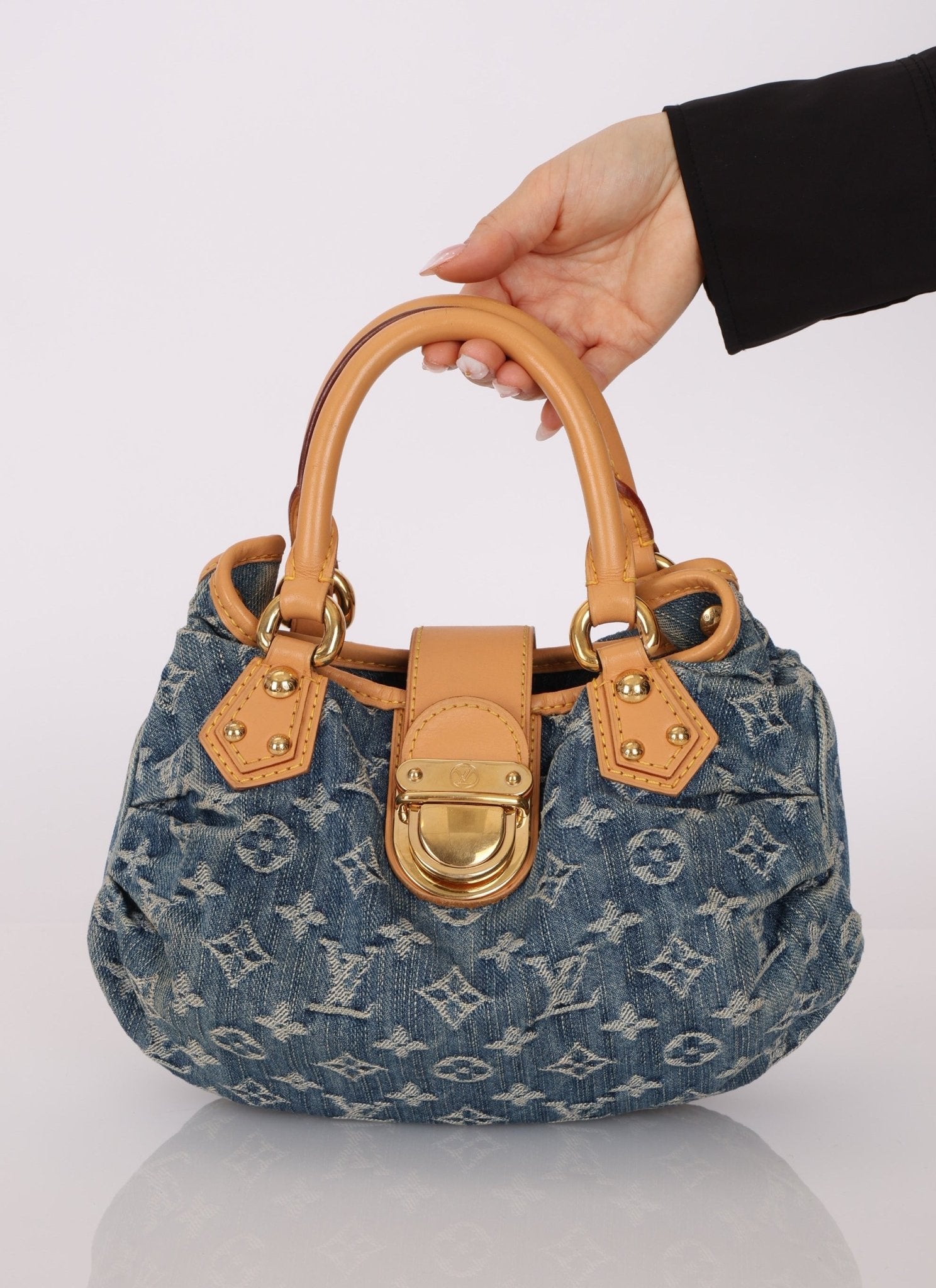 Louis Vuitton Monogram Denim Pleaty - FashioNica