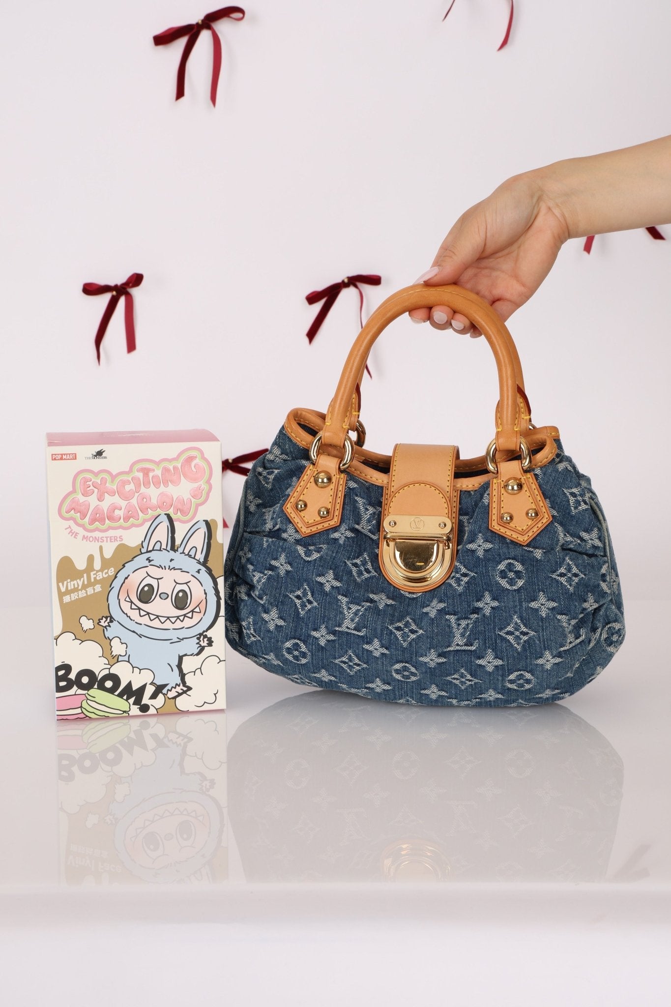 Louis Vuitton Monogram Denim Pleaty - FashioNica