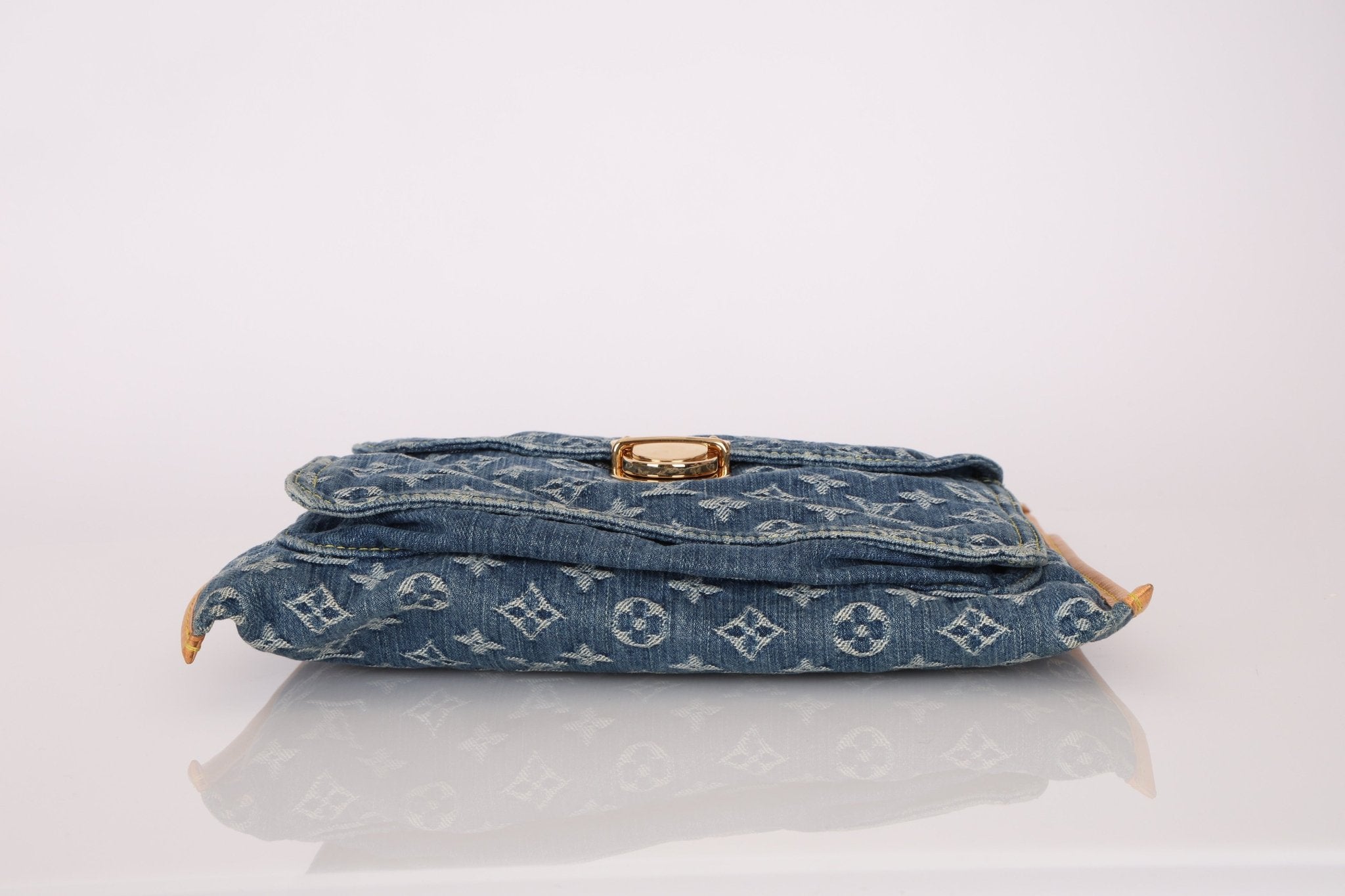 Louis Vuitton Monogram Denim Sac Plat - FashioNica