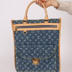 Louis Vuitton Monogram Denim Sac Plat - FashioNica
