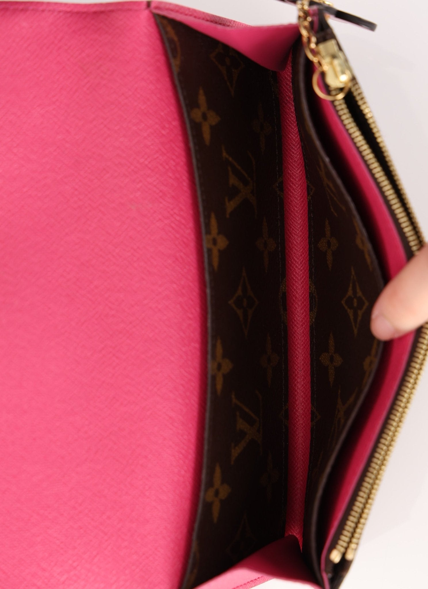 Louis Vuitton Monogram Emilie Bloom Wallet - FashioNica