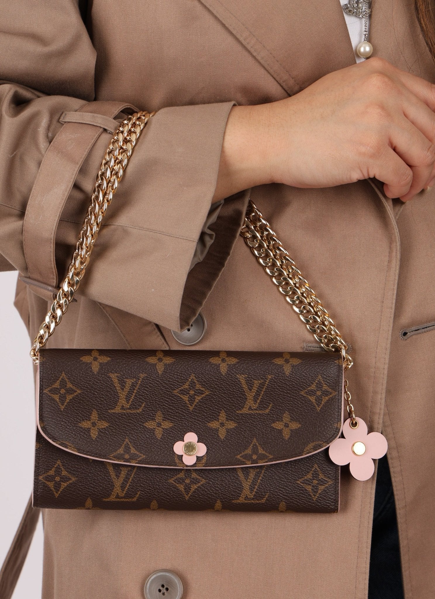 Louis Vuitton Monogram Emilie Bloom Wallet - FashioNica
