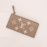 Louis Vuitton Monogram Empreinte Giant Felicie Pochette Tourterelle Creme - FashioNica