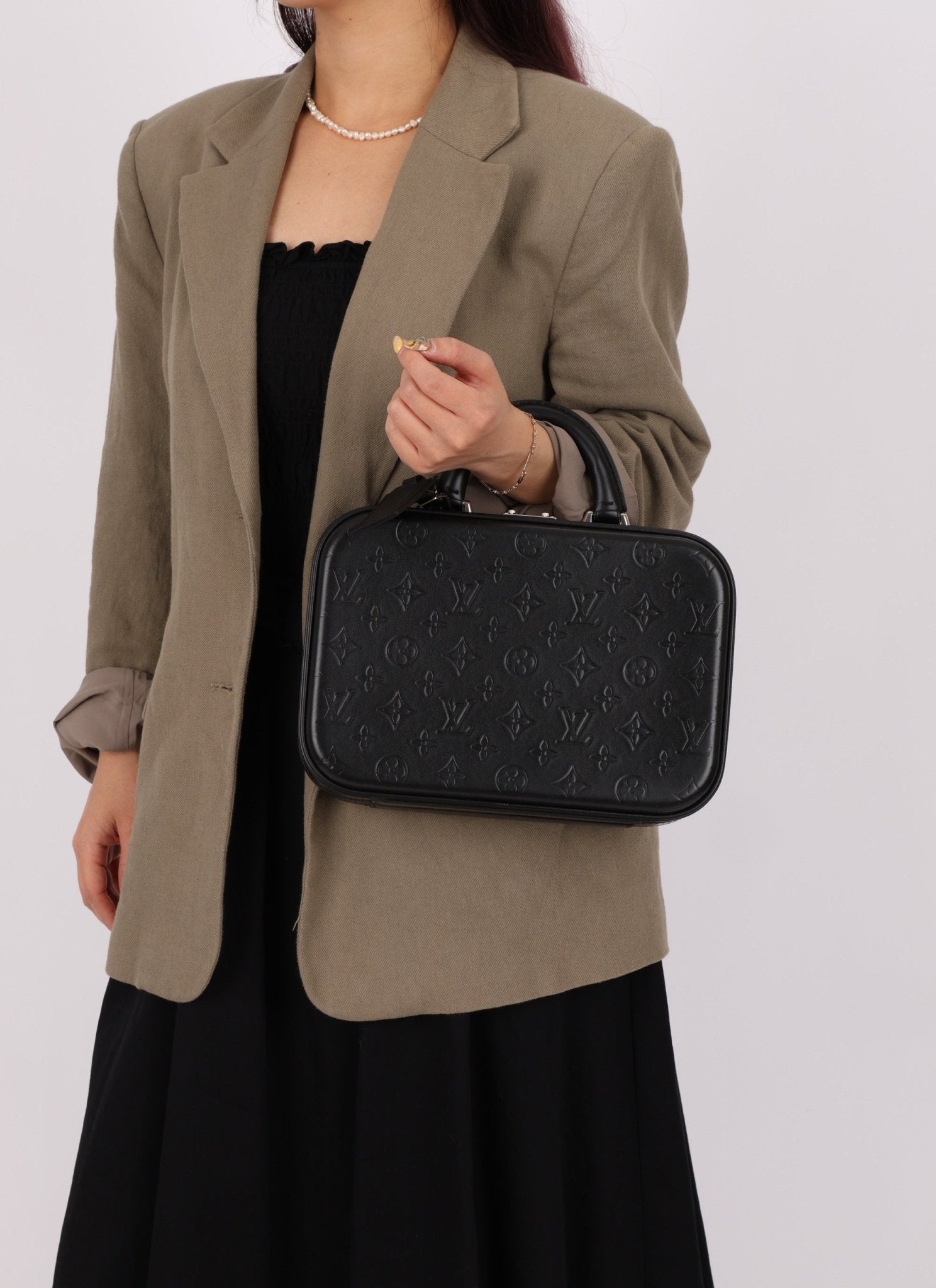 Louis Vuitton Monogram Glace Valisette PM Briefcase - FashioNica