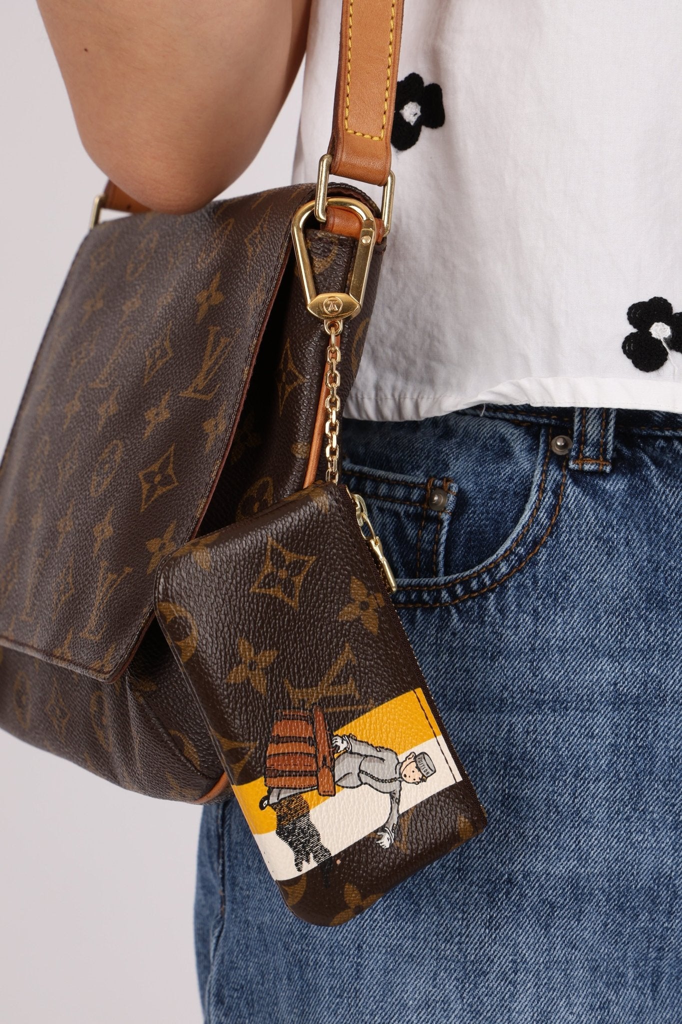 Louis Vuitton Monogram Groom Cles Key Pouch - FashioNica