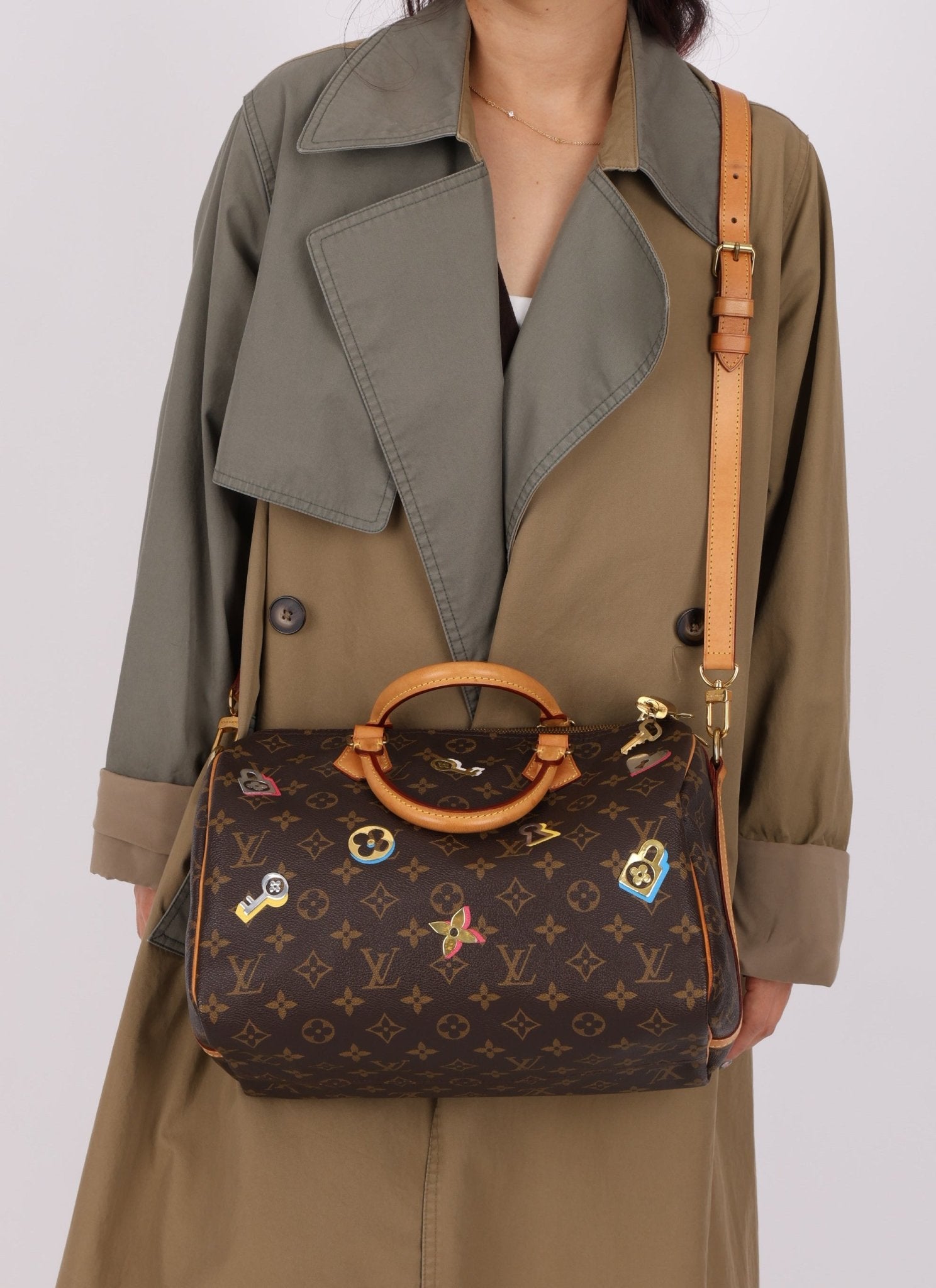 Louis Vuitton Monogram Love Lock Speedy Bandoulière - FashioNica