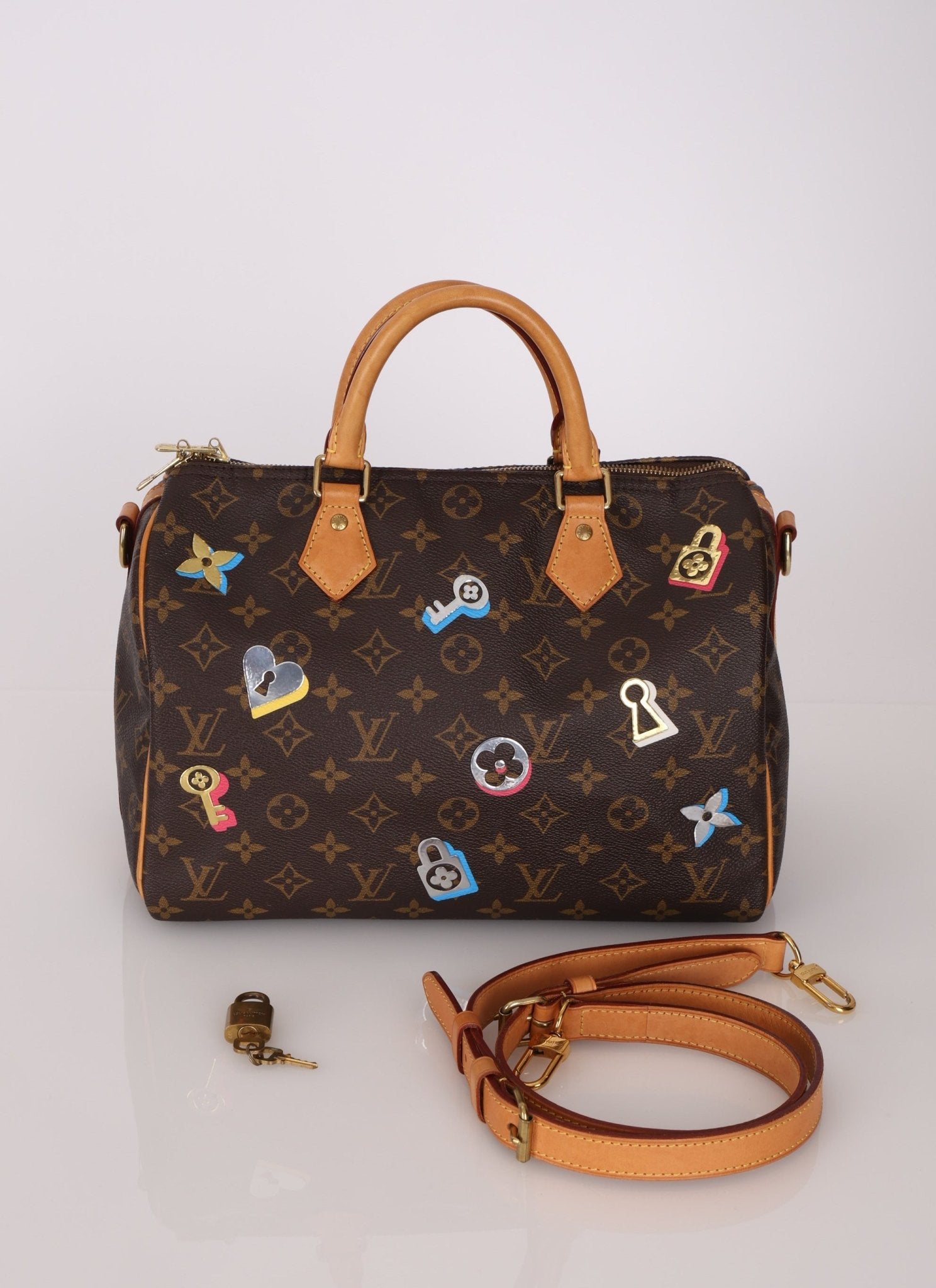 Louis Vuitton Monogram Love Lock Speedy Bandoulière - FashioNica