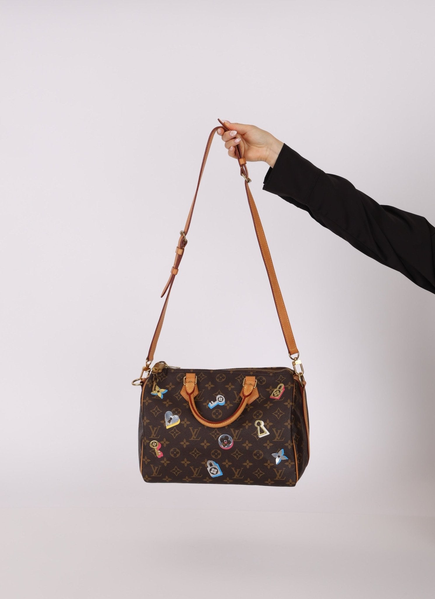 Louis Vuitton Monogram Love Lock Speedy Bandoulière - FashioNica