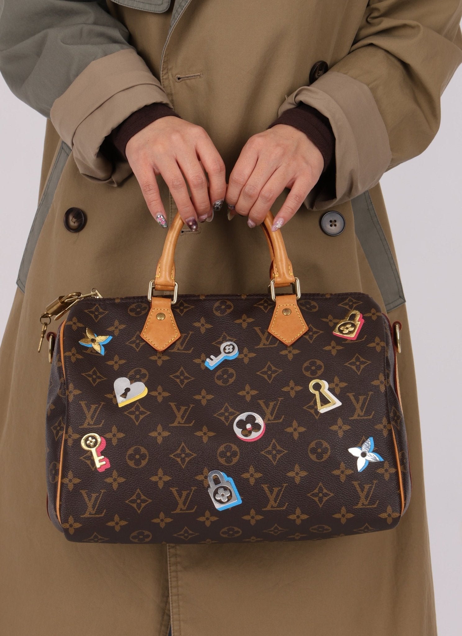 Louis Vuitton Monogram Love Lock Speedy Bandoulière - FashioNica
