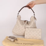 Louis Vuitton Monogram Mahina MM with Pouch - FashioNica