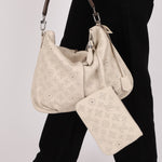 Louis Vuitton Monogram Mahina MM with Pouch - FashioNica