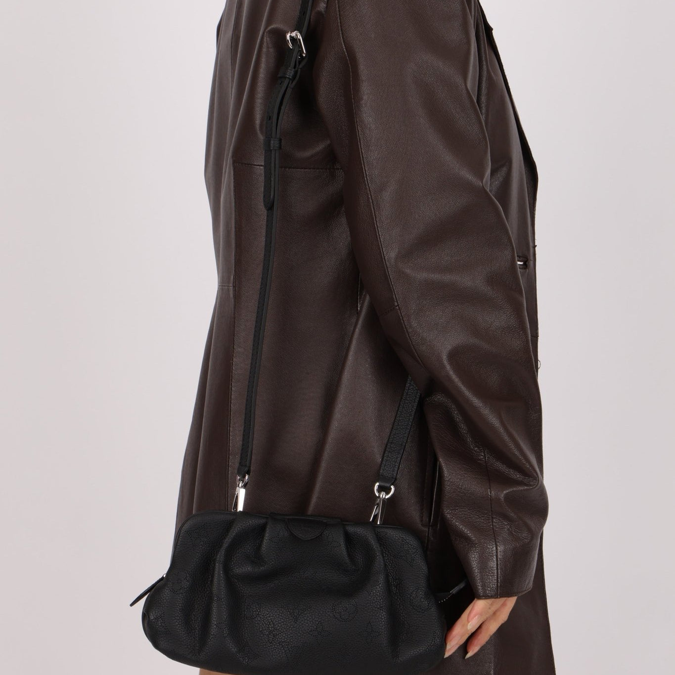Louis Vuitton Monogram Mahina Scala Pouch Crossbody - FashioNica